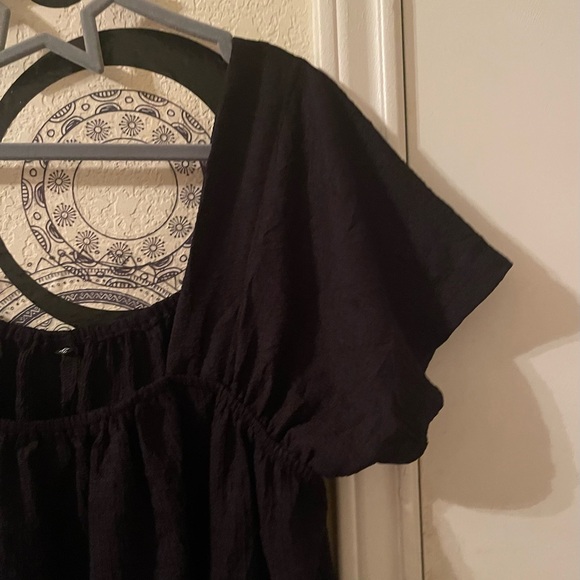 Plus Size Women’s black off the shoulder midi dress size XL pre-owned - Picture 4 of 10